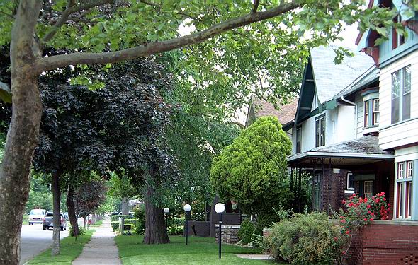 Massachussetts St. - Highland park, Michigan, July 2003